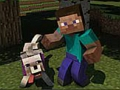 Mchezo Minicraft: Steve na Wolf Adventure  online