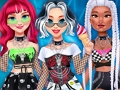 Mchezo Kifalme Rave Fashion Sinema Dress Up  online