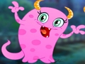 Mchezo Escape ya cute pink monster  online