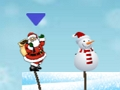 Mchezo Kuruka kwa Santa SnowMan  online