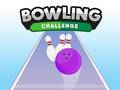 Mchezo Changamoto ya Bowling  online