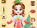 Mchezo Baby Taylor Krismasi dressup  online