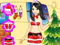 Mchezo Krismasi msichana dressup  online
