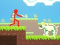 Mchezo Red Stickman vs Shule ya Monster 2  online