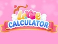 Mchezo Upendo Calculator  online