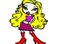 Mchezo Uchoraji Rahisi wa Bratz  online