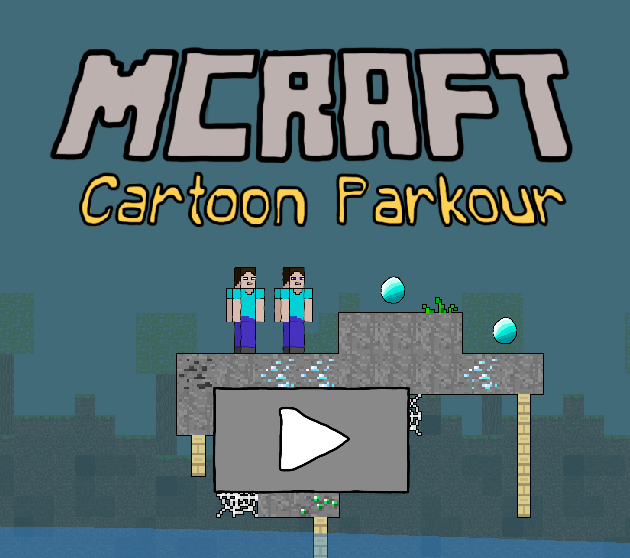 Mchezo MCRES katuni Parkour online