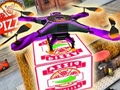 Mchezo Simulator ya Utoaji wa Pizza isiyo na rubani  online