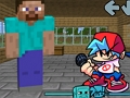 Mchezo Friday Night Funkin' VS Steve kutoka Minecraft  online