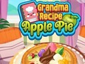 Mchezo Bibi Recipe Apple Pie  online