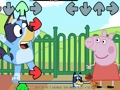 Mchezo FNF: Bluey VS Peppa Nguruwe  online