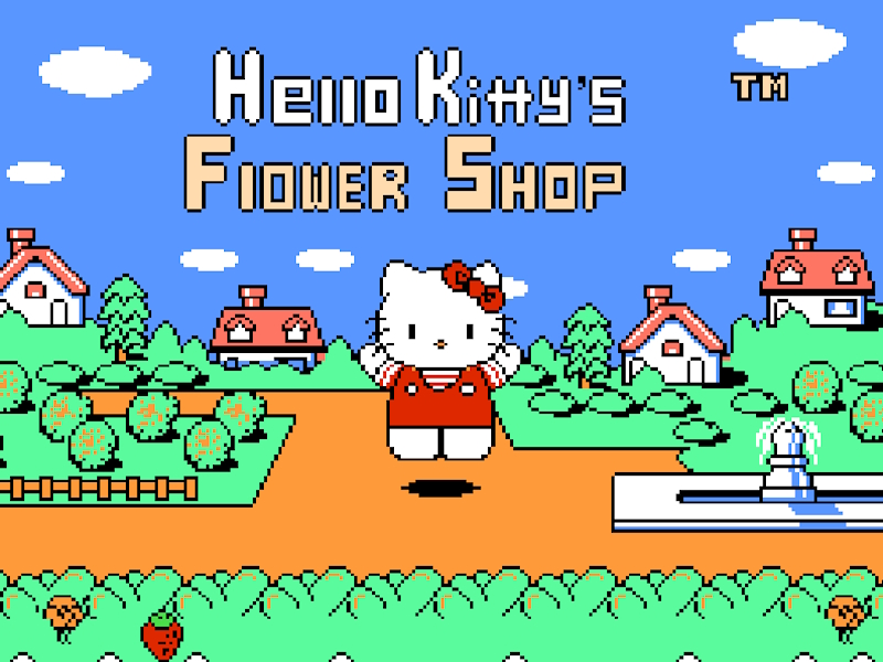 Mchezo Hello Kitty hakuna Hanabatake online