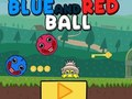 Mchezo Mpira wa Bluu na Mwekundu  online