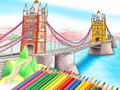 Mchezo Kitabu cha Kuchorea: London Bridge  online
