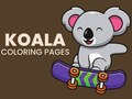 Mchezo Kurasa za Kuchorea Koala  online