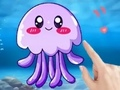 Mchezo Kitabu cha Kuchorea: Jellyfish  online