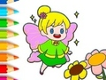 Mchezo Kitabu cha Kuchorea: Fairy  online