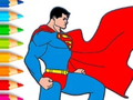 Mchezo Kitabu cha Kuchorea: Superman  online
