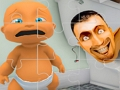 Mchezo Mafumbo ya Jigsaw ya Skibidi  online