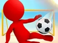 Mchezo Mpira wa miguu kick 3d online