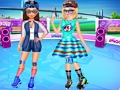 Mchezo Mazoezi ya Skating ya BFF  online