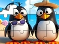Mchezo Mafumbo ya Jigsaw: Penguins wa jua  online