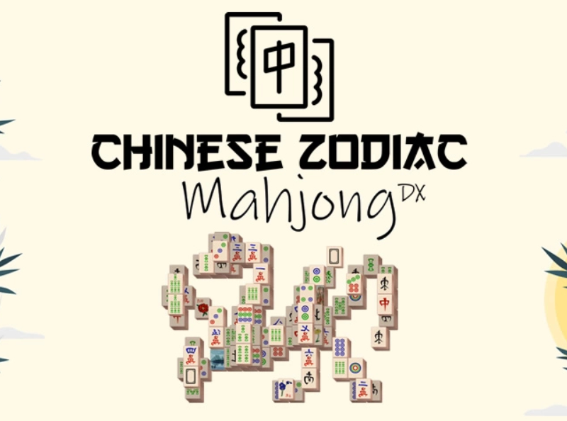 Mchezo Mahjong ya Zodiac ya Kichina  online