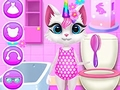 Mchezo Utunzaji wa Kila Siku wa Kitty Unicorn  online