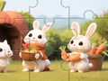 Mchezo Jigsaw Puzzle: Sungura na Karoti  online
