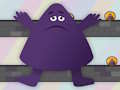 Mchezo Grimace dhidi ya viatu vikubwa vya clown  online