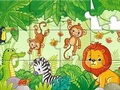 Mchezo Jigsaw Puzzle: Wanyama Katika Jungle  online