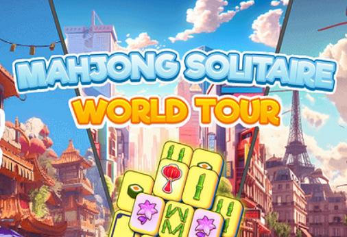 Mchezo Mahjong Solitaire: Ziara ya Dunia  online