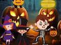 Mchezo Saidia Watoto wa Halloween  online