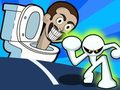 Mchezo Stickman vs Skibidi Choo  online