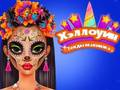 Mchezo Halloween Makeup Mwelekeo  online