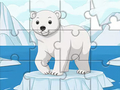 Mchezo Jigsaw Puzzle: Polar Dubu  online