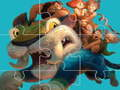 Mchezo Jigsaw ya Croods  online