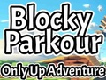 Mchezo Blocky Parkour: Tu Up Adventure  online