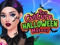 Mchezo Utamaduni wa Kisasa Halloween Makeup  online