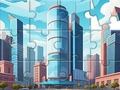 Mchezo Jigsaw Puzzle: Majengo ya Jiji  online