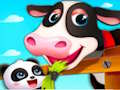 Mchezo Shamba la Wanyama la Mtoto Panda  online