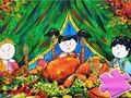 Mchezo Jigsaw Puzzle: Furaha ya Shukrani  online