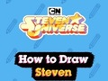 Mchezo Steven Universe: Jinsi ya Kuchora Steven  online