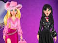 Mchezo Vita vya Mitindo Pink vs Nyeusi  online
