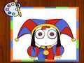 Mchezo Adventure Digital Circus Coloring  online