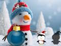 Mchezo Krismasi Snowman Garden Escape  online
