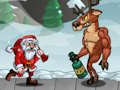 Mchezo Kukimbia Santa  online