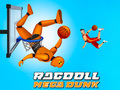 Mchezo Ragdoll mega dunk online