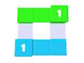 Mchezo Rangi ya Blocky  online