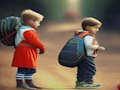 Mchezo Rudi Shuleni Jigsaw Picha Puzzle  online